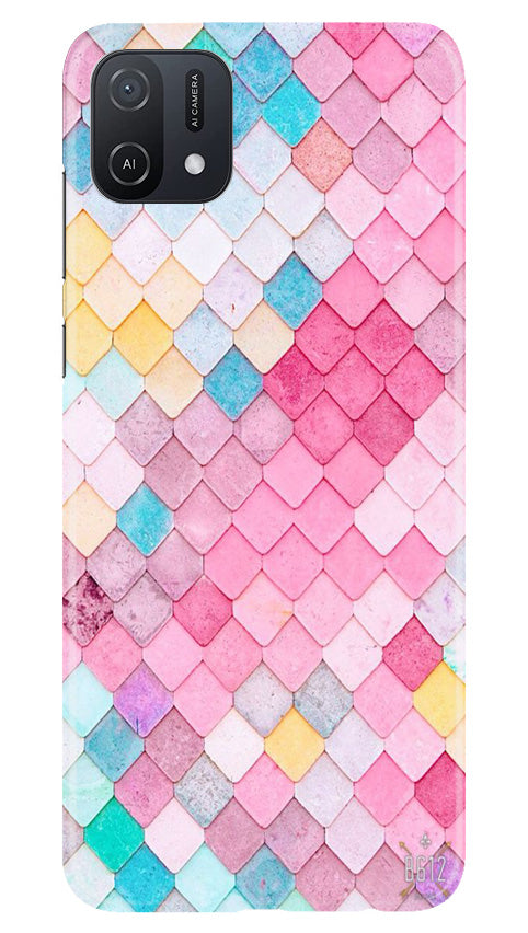 Pink Pattern Case for Oppo A16K (Design No. 184)