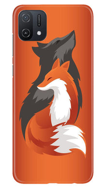 Wolf  Mobile Back Case for Oppo A16K (Design - 193)