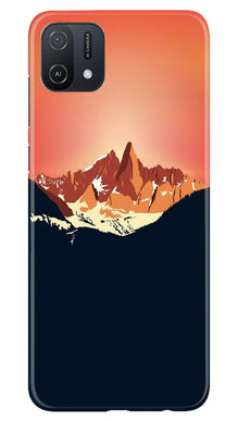 Mountains Mobile Back Case for Oppo A16K (Design - 196)