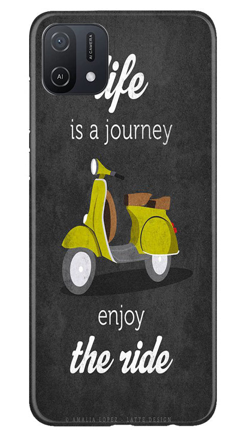 Life is a Journey Case for Oppo A16K (Design No. 230)