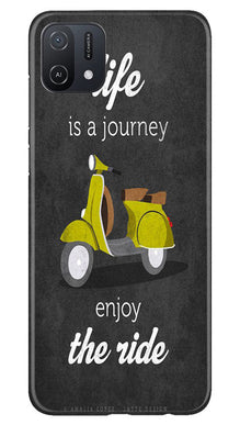Life is a Journey Mobile Back Case for Oppo A16K (Design - 230)