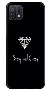 Sassy and Classy Mobile Back Case for Oppo A16K (Design - 233)
