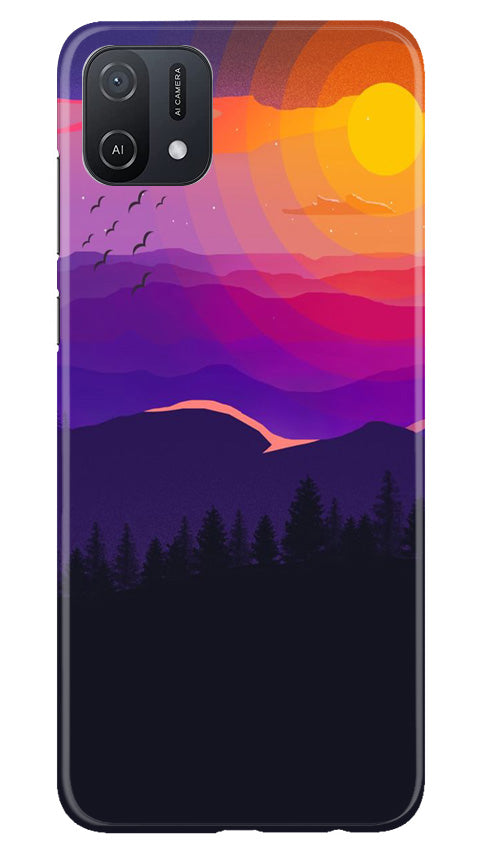 Sun Set Case for Oppo A16K (Design No. 248)