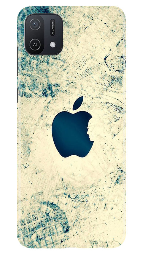 Apple Logo Case for Oppo A16K (Design No. 251)