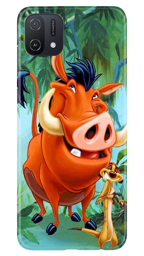 Timon and Pumbaa Mobile Back Case for Oppo A16K (Design - 267)