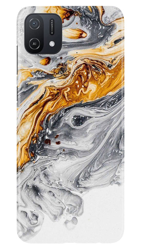 Marble Texture Mobile Back Case for Oppo A16K (Design - 272)