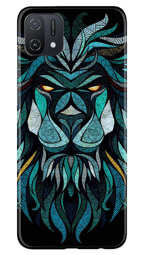 Lion Mobile Back Case for Oppo A16K (Design - 276)