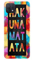 Hakuna Matata Mobile Back Case for Oppo A16K (Design - 285)