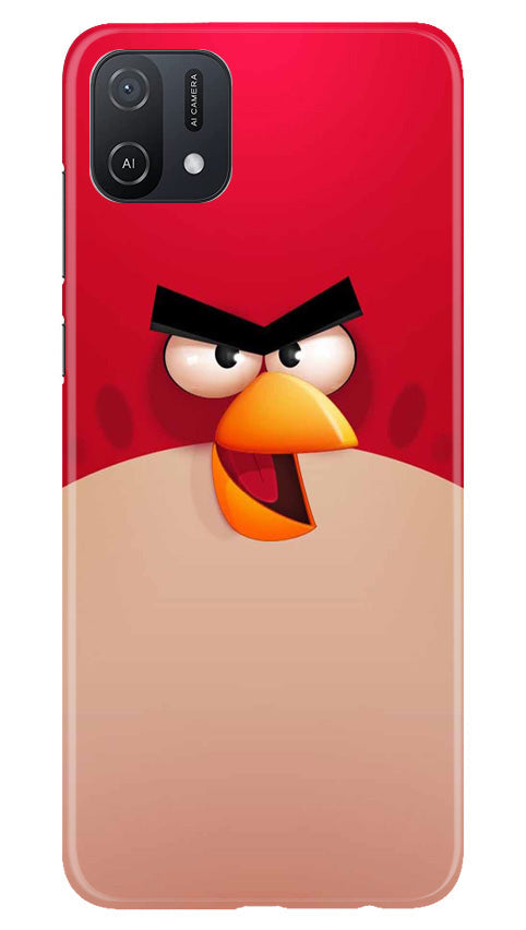 Angry Bird Red Mobile Back Case for Oppo A16K (Design - 287)