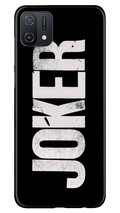 Joker Mobile Back Case for Oppo A16K (Design - 289)