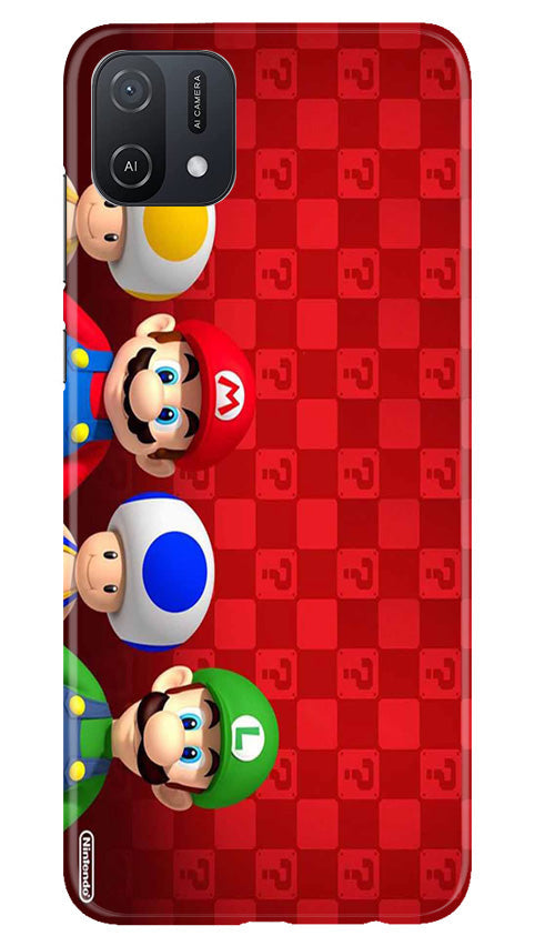 Mario Mobile Back Case for Oppo A16K (Design - 299)