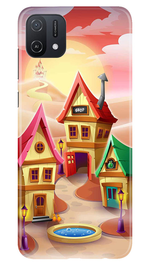 Sweet Home Mobile Back Case for Oppo A16K (Design - 300)