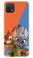 Cartoon Mobile Back Case for Oppo A16K (Design - 306)