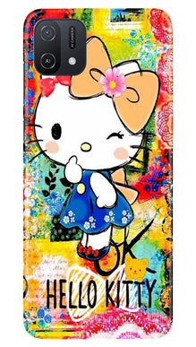 Hello Kitty Mobile Back Case for Oppo A16K (Design - 321)