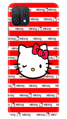 Hello Kitty Mobile Back Case for Oppo A16K (Design - 323)