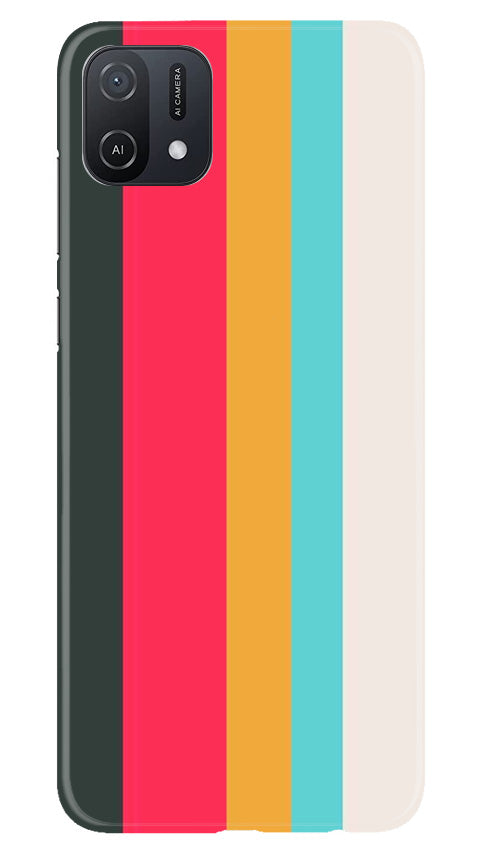 Color Pattern Mobile Back Case for Oppo A16K (Design - 328)