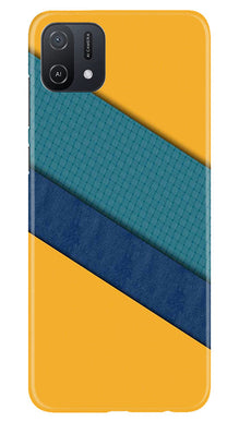 Diagonal Pattern Mobile Back Case for Oppo A16K (Design - 329)