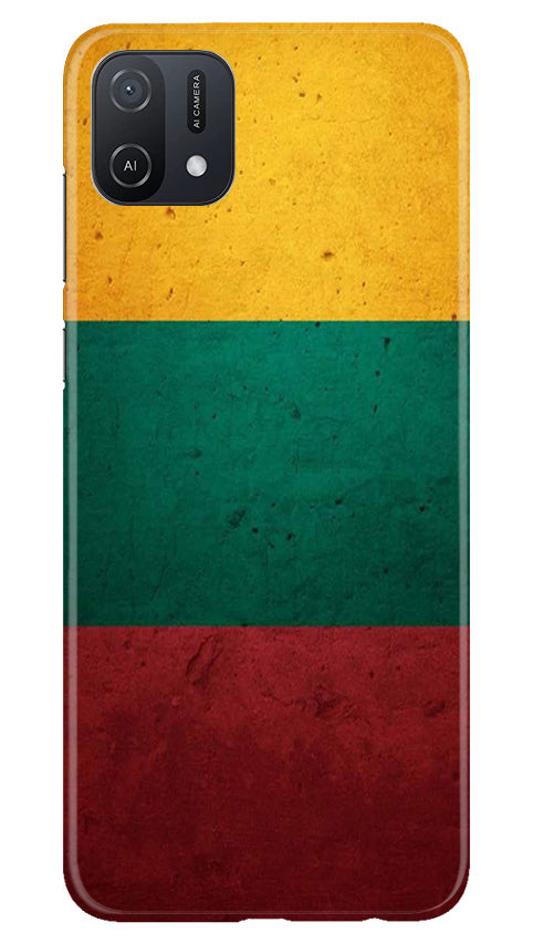 Color Pattern Mobile Back Case for Oppo A16K (Design - 333)