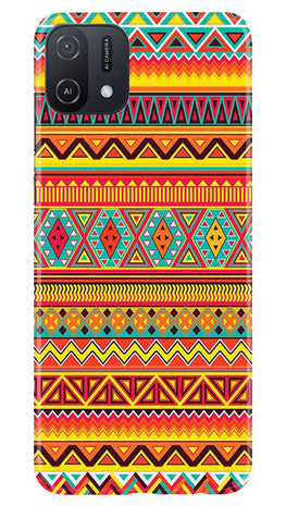 Zigzag line pattern Case for Oppo A16e