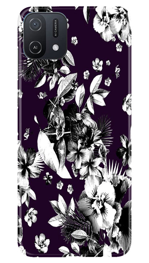 white flowers Case for Oppo A16e