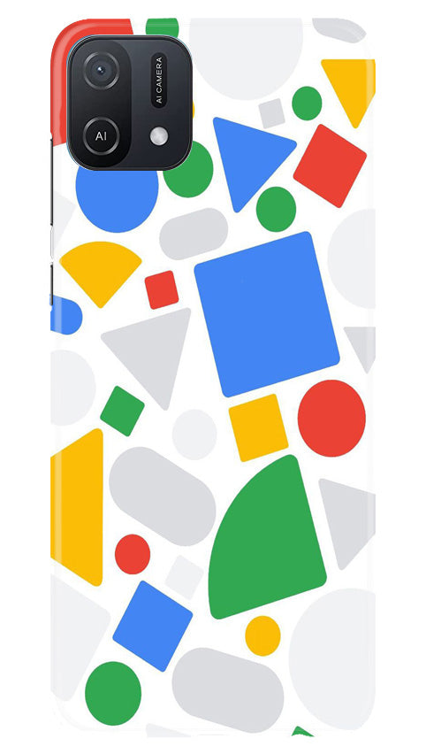 Circul Squar & Tringle Art Case for Oppo A16e
