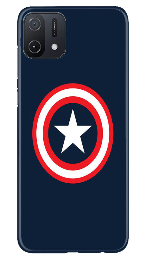 Captain America Case for Oppo A16e