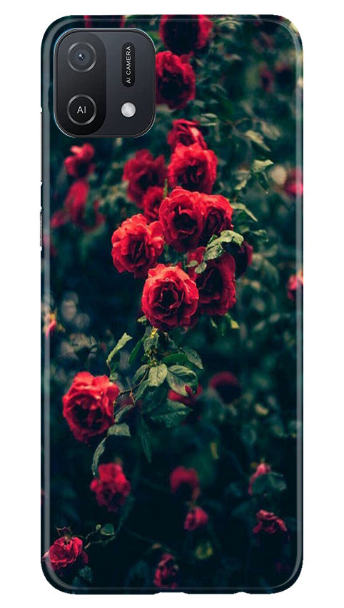 Red Rose Case for Oppo A16e