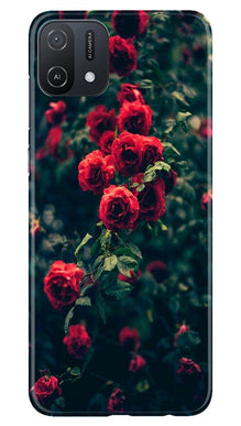 Red Rose Mobile Back Case for Oppo A16e (Design - 66)