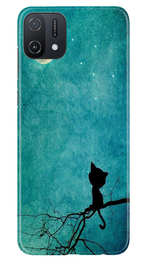 Moon cat Case for Oppo A16e