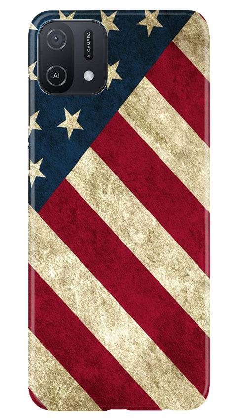 America Case for Oppo A16e
