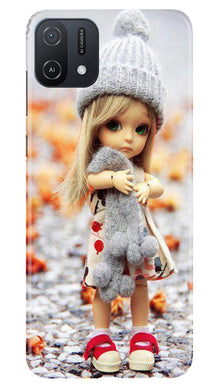 Cute Doll Mobile Back Case for Oppo A16e (Design - 93)