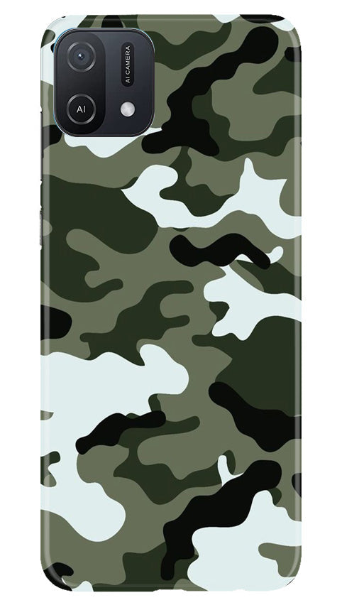 Army Camouflage Case for Oppo A16e(Design - 108)