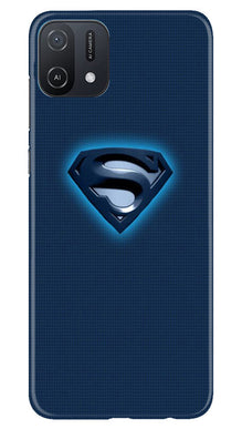 Superman Superhero Mobile Back Case for Oppo A16e  (Design - 117)