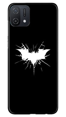 Batman Superhero Mobile Back Case for Oppo A16e  (Design - 119)