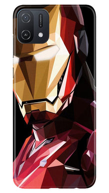 Iron Man Superhero Mobile Back Case for Oppo A16e  (Design - 122)