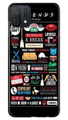 Friends Mobile Back Case for Oppo A16e  (Design - 145)