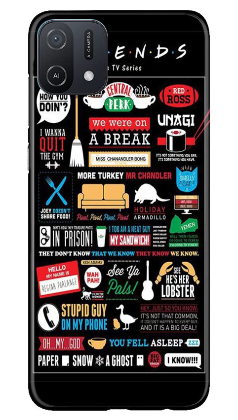 Friends Case for Oppo A16e  (Design - 145)