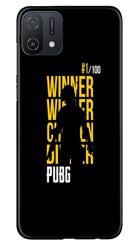 Pubg Winner Winner Case for Oppo A16e(Design - 146)