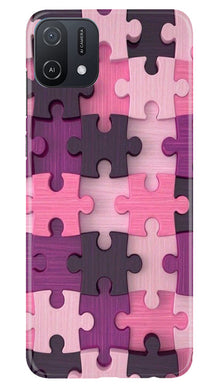 Puzzle Mobile Back Case for Oppo A16e (Design - 168)