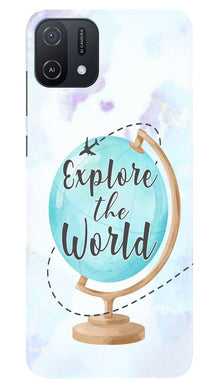 Explore the World Mobile Back Case for Oppo A16e (Design - 176)