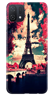 Eiffel Tower Mobile Back Case for Oppo A16e (Design - 181)