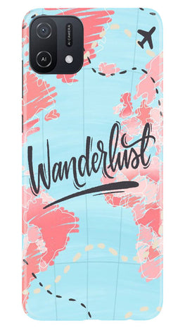Wonderlust Travel Case for Oppo A16e (Design No. 192)