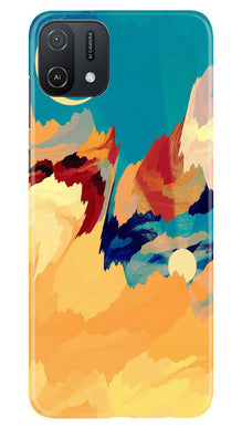 Modern Art Mobile Back Case for Oppo A16e (Design - 205)