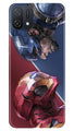Ironman Captain America Case for Oppo A16e (Design No. 214)