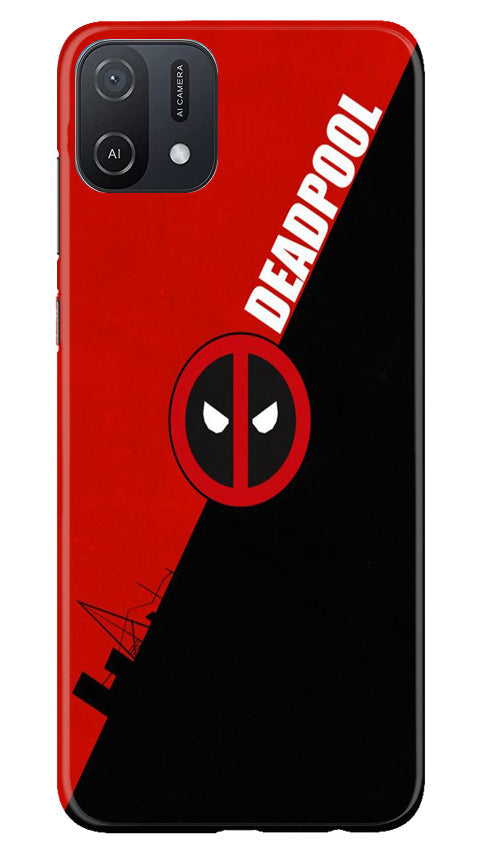 Deadpool Case for Oppo A16e (Design No. 217)