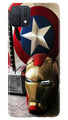 Ironman Captain America Case for Oppo A16e (Design No. 223)