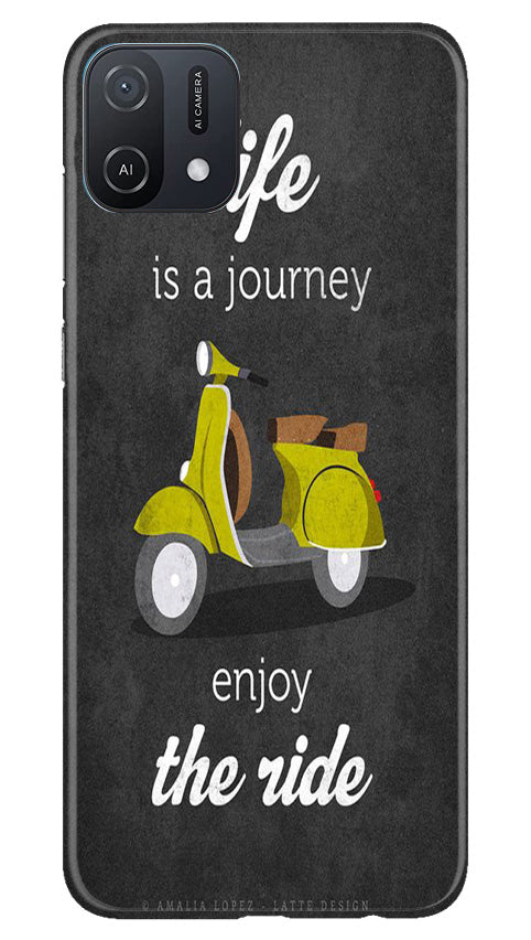 Life is a Journey Case for Oppo A16e (Design No. 230)