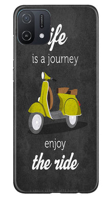 Life is a Journey Mobile Back Case for Oppo A16e (Design - 230)