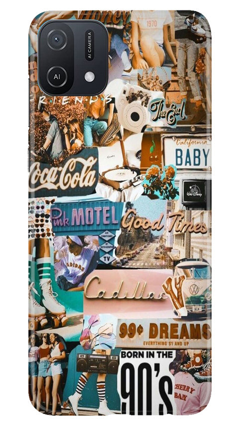 Vintage Design Case for Oppo A16e (Design No. 253)