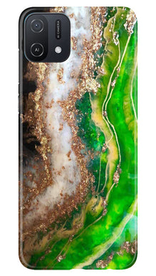 Marble Texture Mobile Back Case for Oppo A16e (Design - 269)